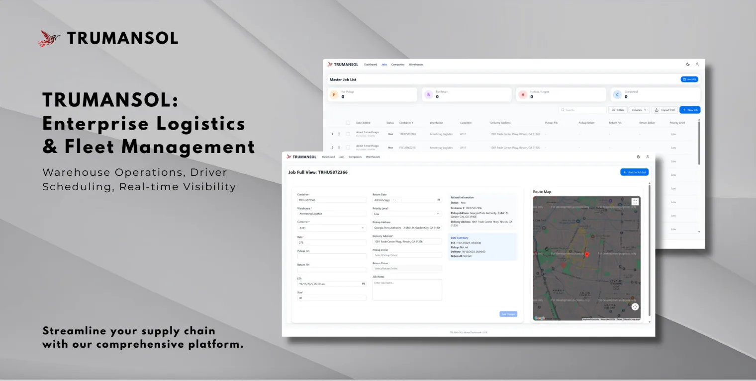 Trumansol ecosystem view