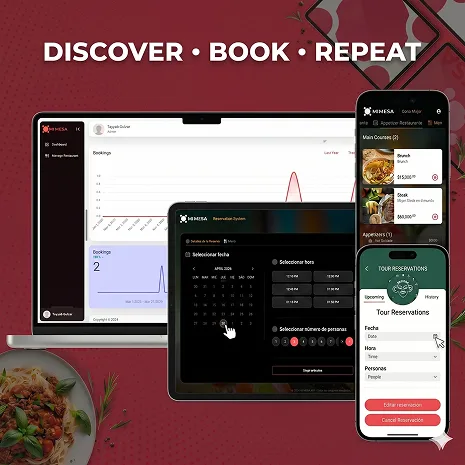 Mi Mesa — Real-time hospitality platform for table management.